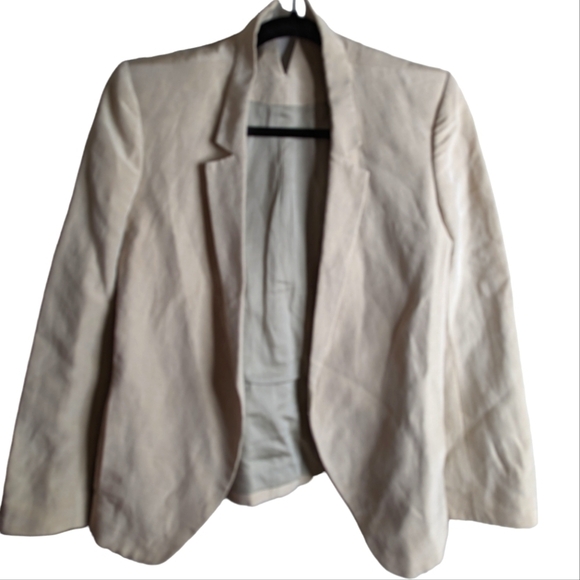 Theyskens Theory silk and cotton blazer sz S - Picture 1 of 11